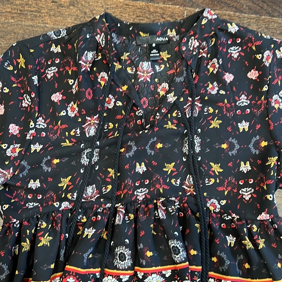 Aqua blouse - Picture 2 of 3